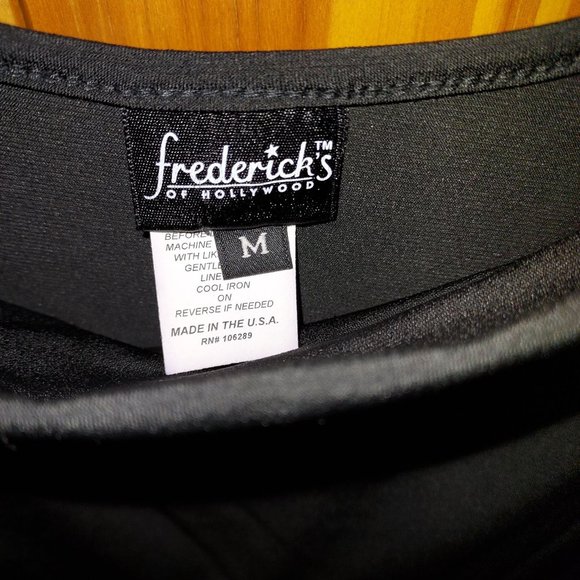 Frederick's of Hollywood Bodycon Dress Size M - black - Picture 2 of 4
